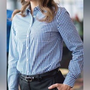 Banana Republic Gingham checkered shirt, small